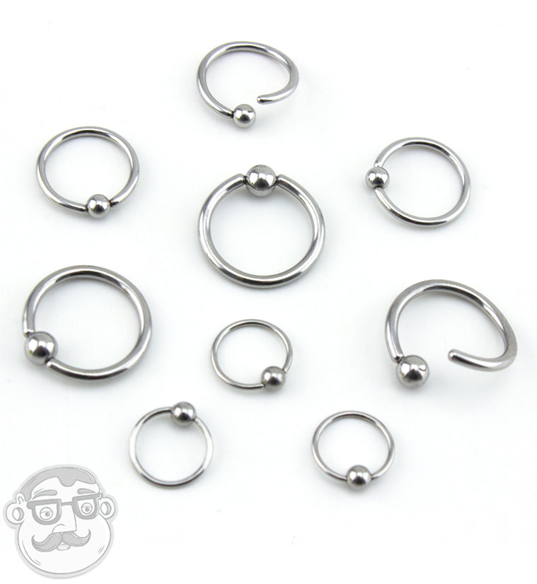 Stainless Steel Annealed Fixed Captive Ring
