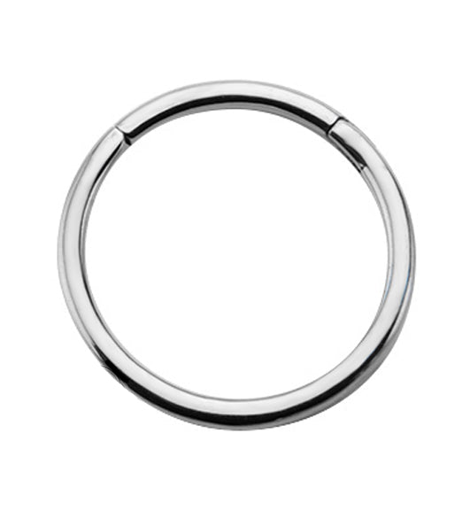 Titanium Hinged Segment Hoop Ring
