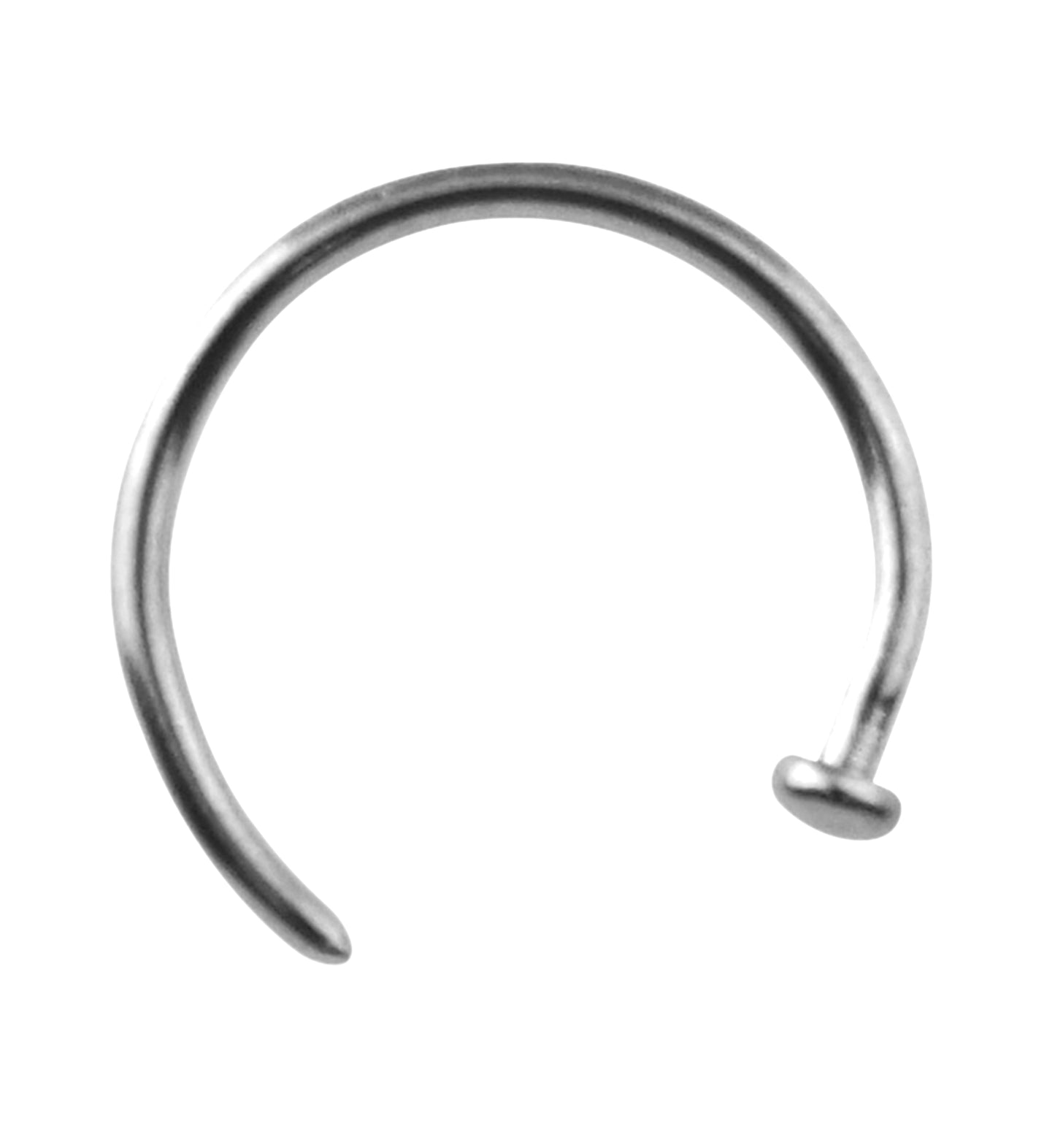 F-136 Titanium Nose Hoop Ring