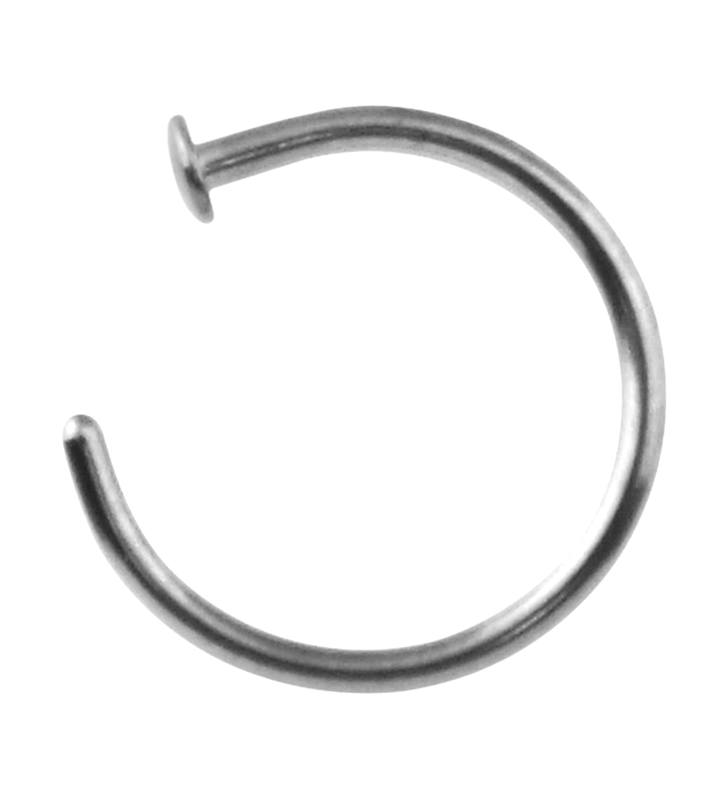 F-136 Titanium Nose Hoop Ring
